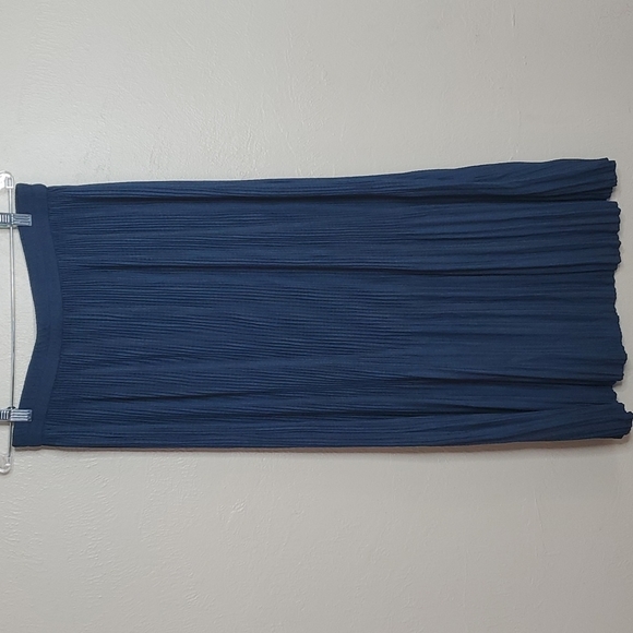 Azōe Beautiful Blue Bohemian Maci Skirt Size Large - Picture 1 of 4